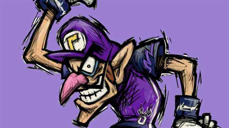 Aléatoire: "Personne n'a battu un œil" au "Crotch Chop" de Waluigi dans Super Mario Strikers
