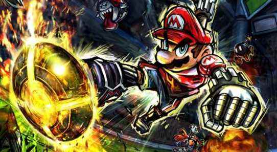 Super Mario Strikers a commencé à l'origine comme un jeu de plateforme