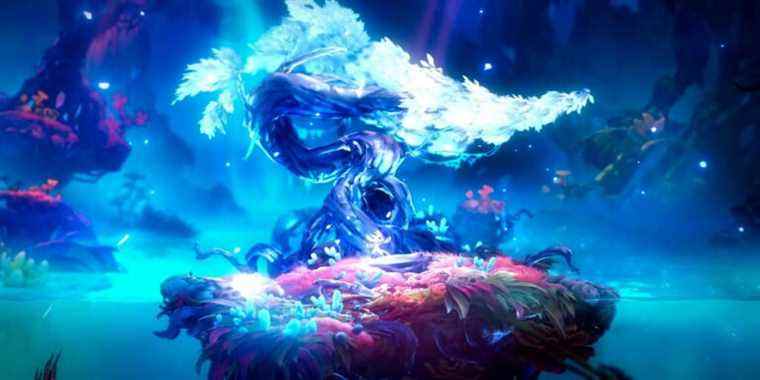 A Spirit Tree in Ori and the Will of the Wisps