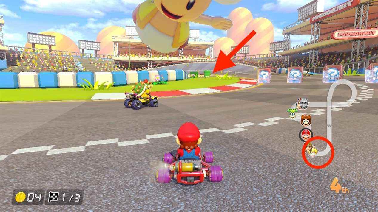 Mario Kart 8 Deluxe Toad Circuit Raccourci 2