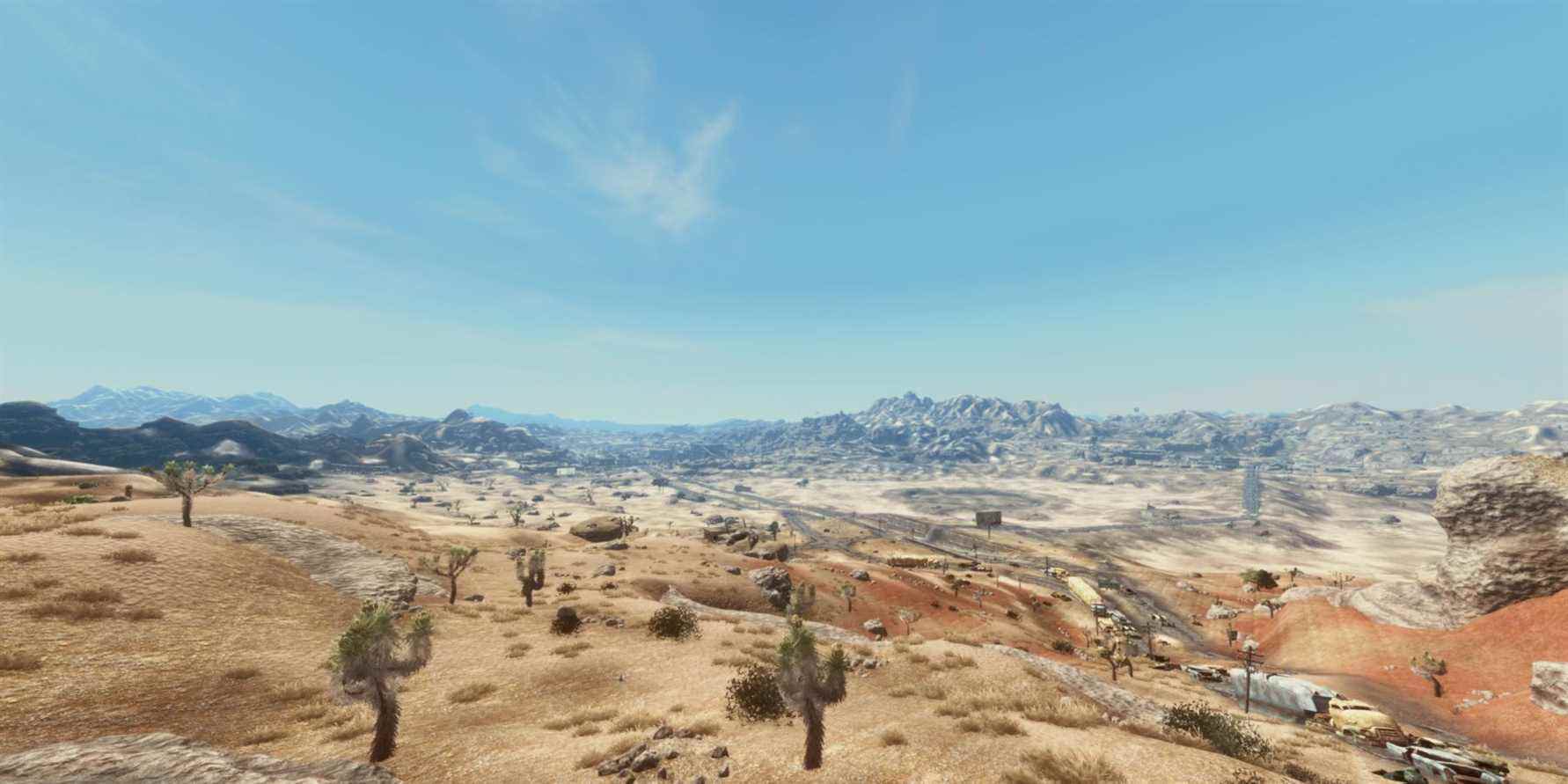 Paysage de New Vegas