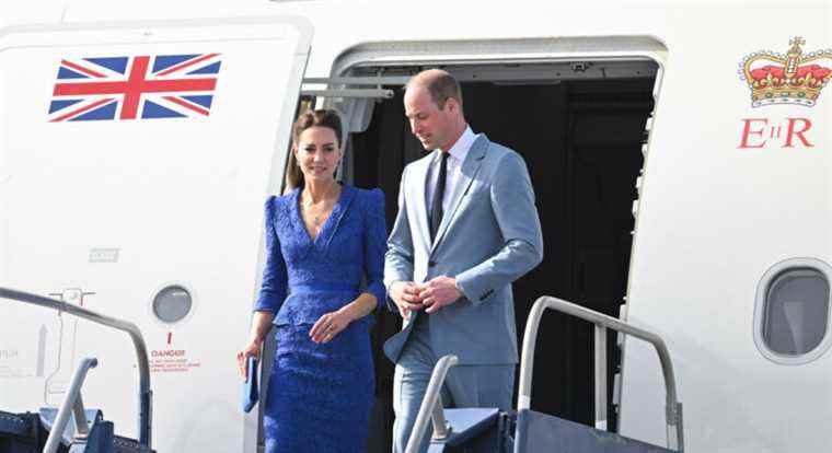 Le prince William et Kate Middleton partagent une photo rare prise de l’intérieur de l’avion royal