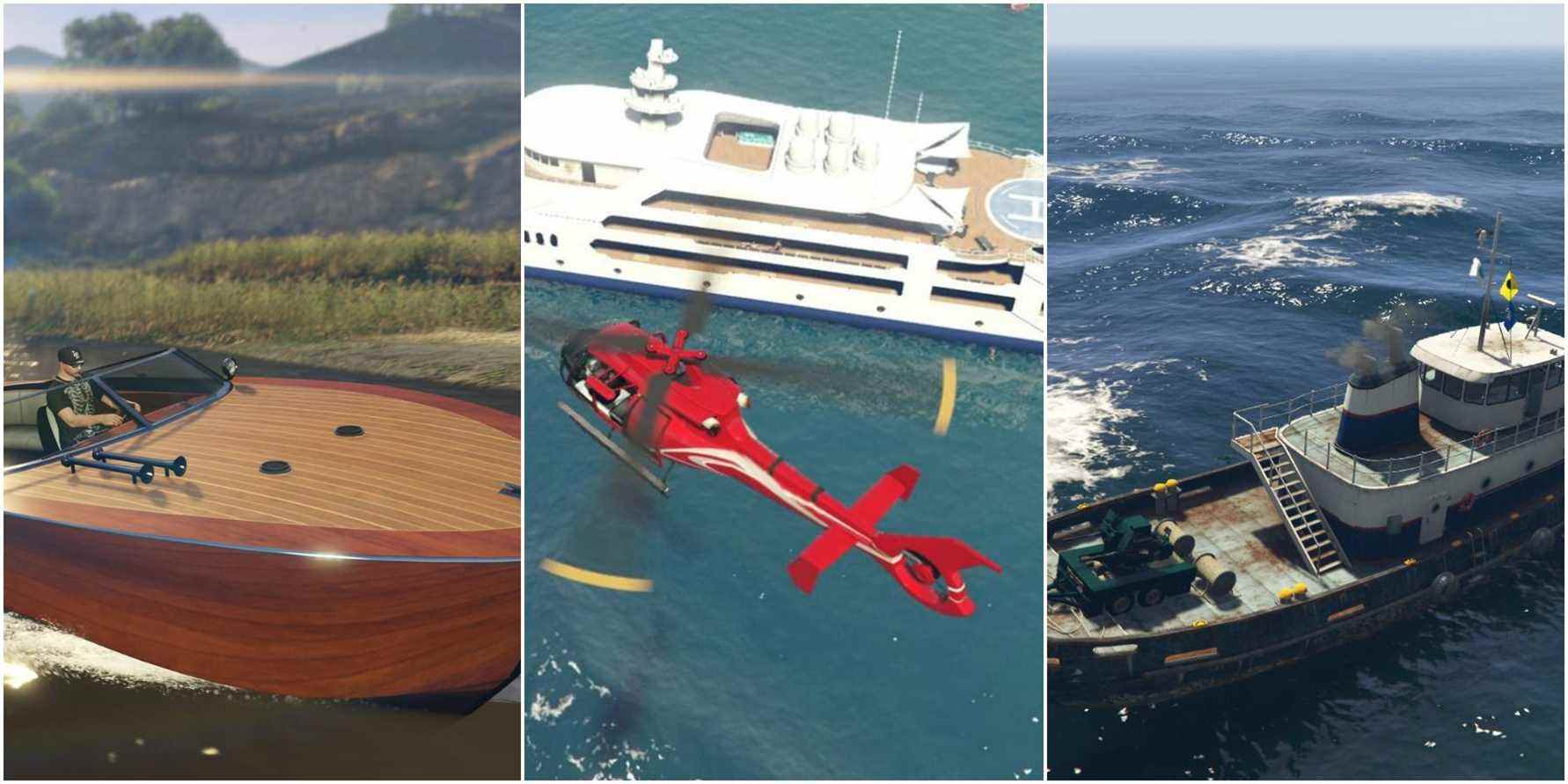 gta online best boats feature