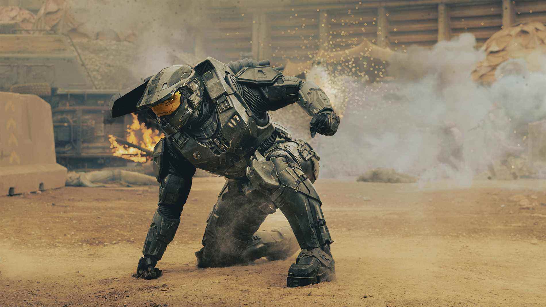 Master Chief atterrit sur Madrigal dans l'émission télévisée Halo sur Paramount Plus