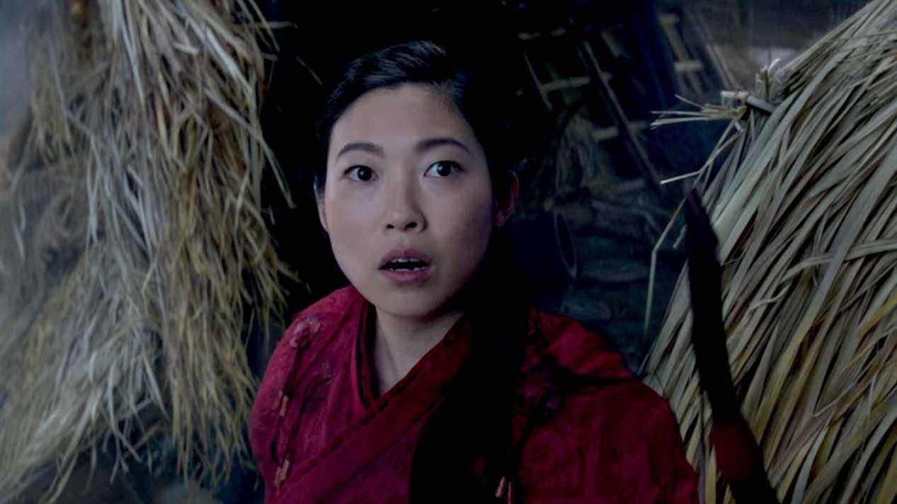 Awkwafina comme Katy dans Shang-Chi et la légende des dix anneaux