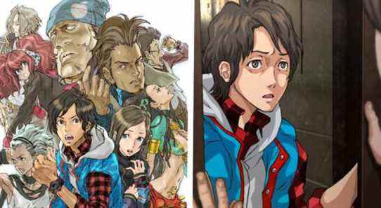 image of 999 characters next to image of junpei looking in a mirror