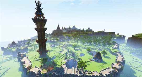 La dernière version de Minecraft Zelda: Breath of the Wild est magnifique