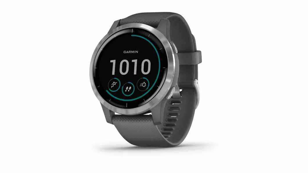 Garmin Vivoactive 4 avec bracelet gris