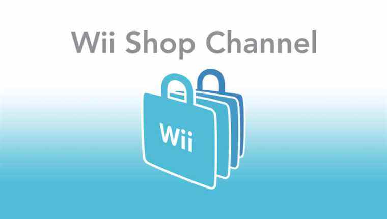 La chaîne boutique Wii est indisponible depuis des jours, le statut n'est pas clair
