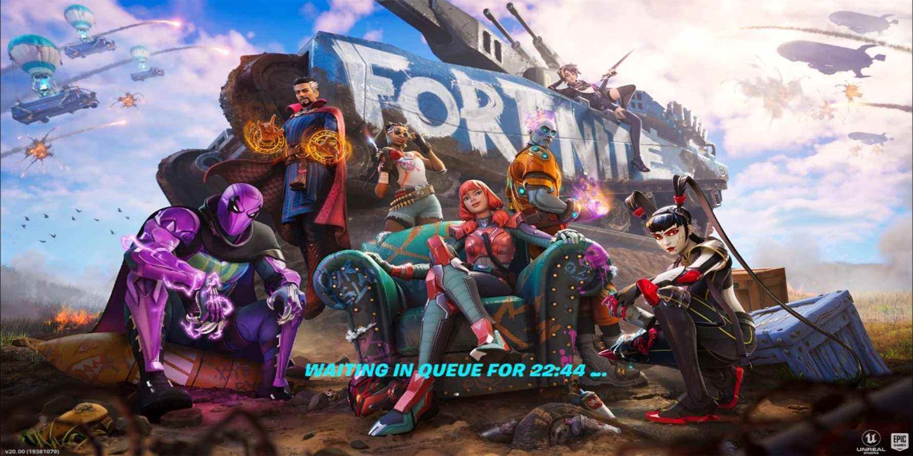 fortnite wait times season 2