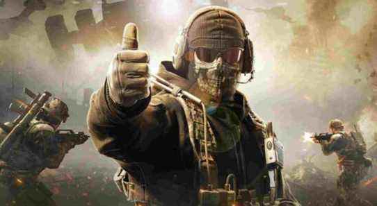 modern warfare thumbs up