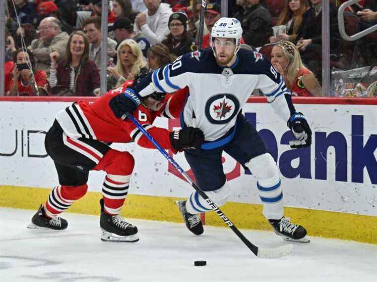 Les Jets remportent une victoire sur la route contre les Blackhawks