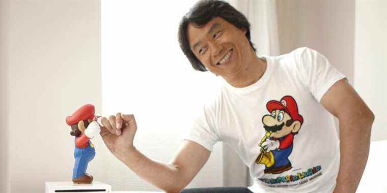 shigeru miyamoto and mario