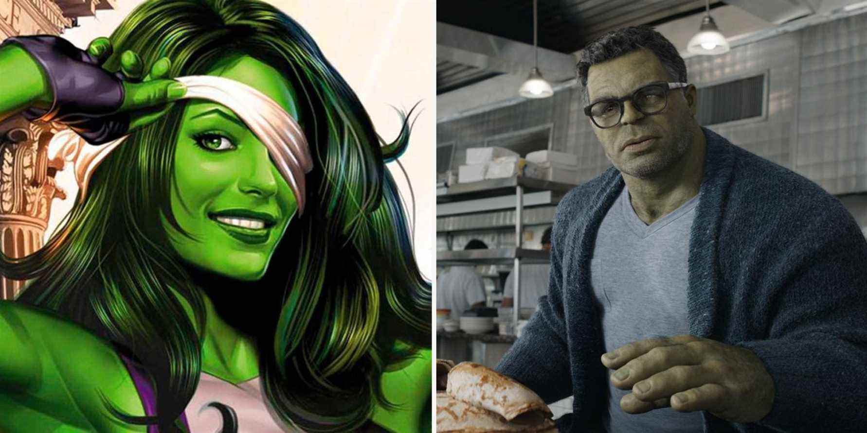 She-Hulk Professor Hulk Mark Ruffalo Tatiana Maslany