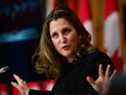 Chrystia Freeland, ministre des Finances.