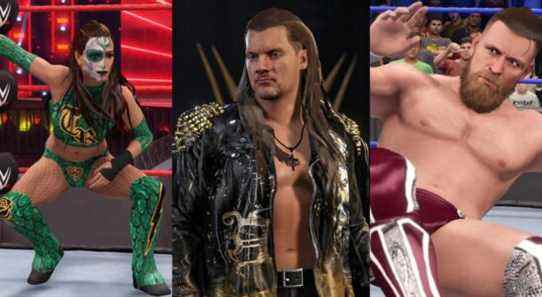 WWE 2K22 Best AEW Created Wrestlers Cover