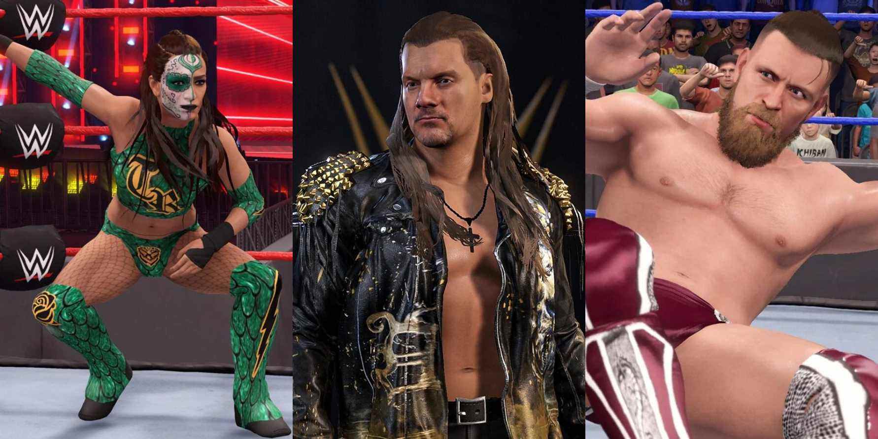 WWE 2K22 Best AEW Created Wrestlers Cover