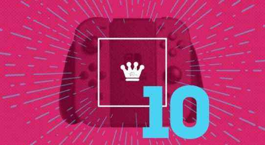 Le top 10 des jeux sur Switch