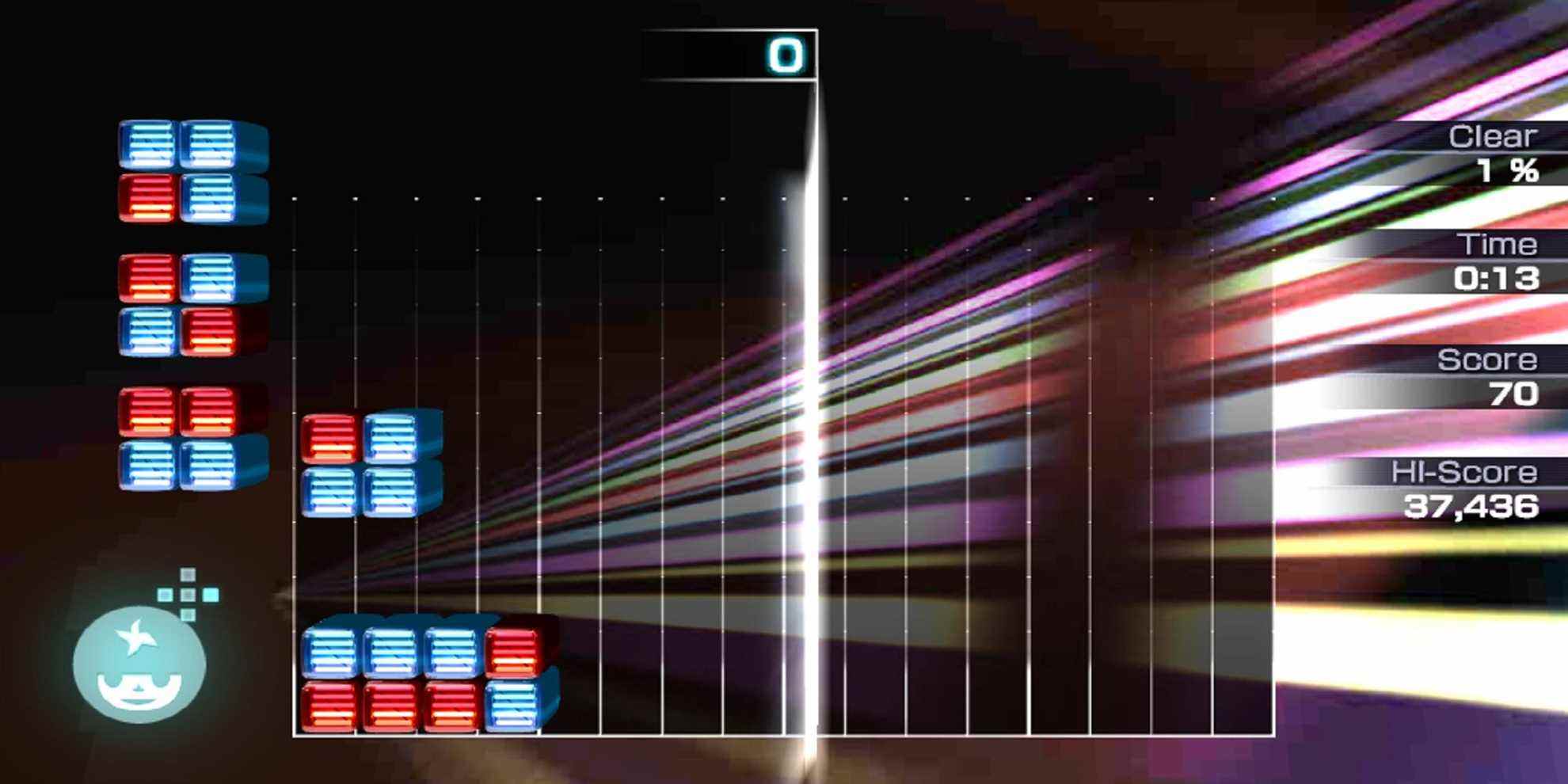 Jeu de base de Lumines Electronic Symphony