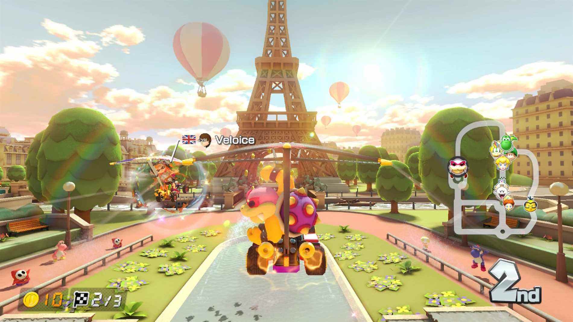 Laissez-passer pour le cours d'appoint Mario Kart 8 Deluxe