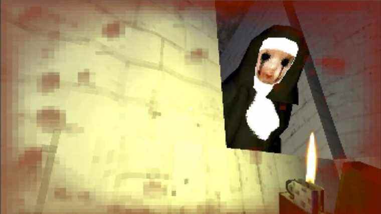 Le jeu d'horreur furtif de style PS1 Nun Massacre arrive sur Switch demain
