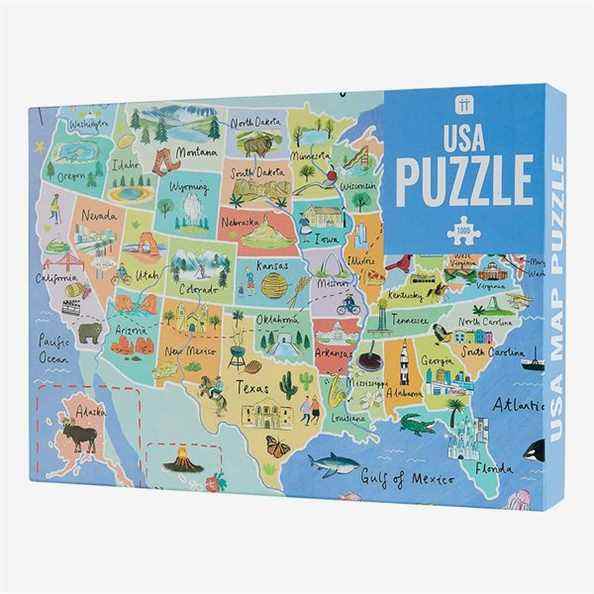 Talking Tables Puzzle 1000 pièces Monuments américains