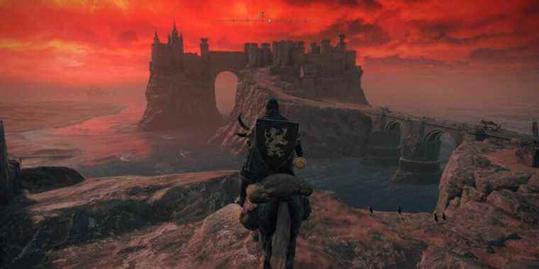 Elden Ring Get Into Redmane Castle Guide Distant Landscape