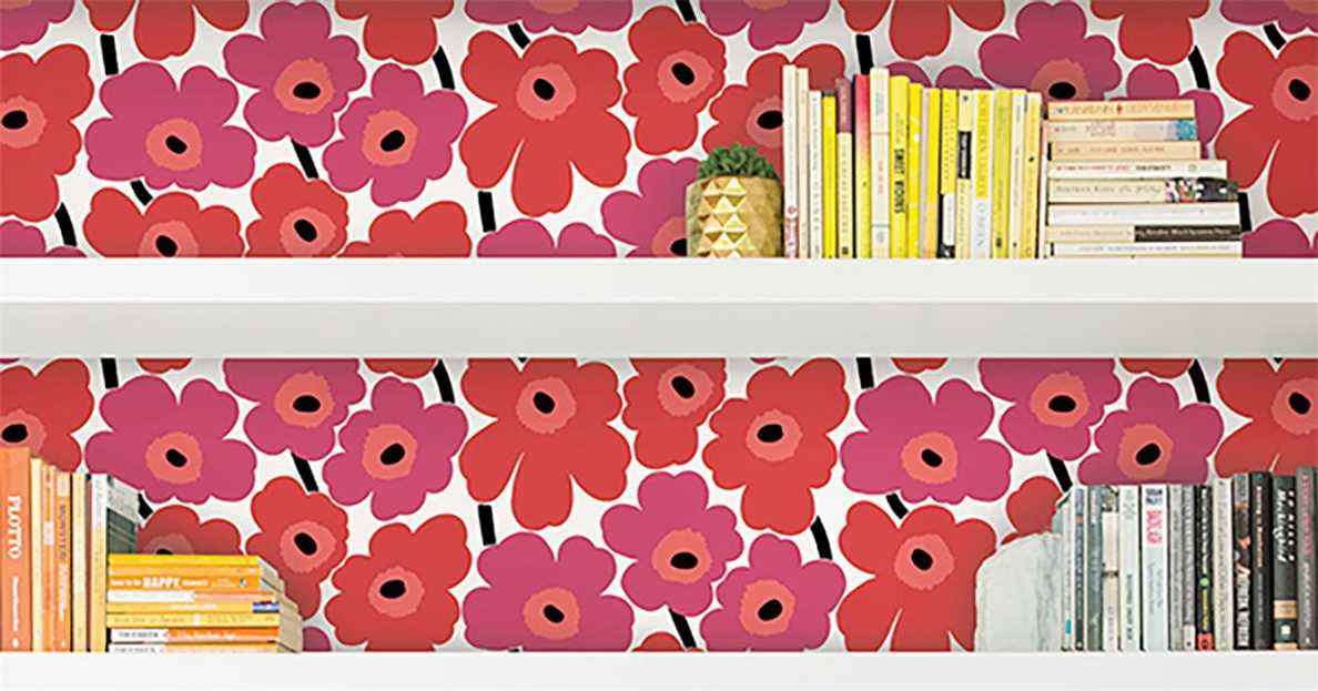 Marimekko vient de lancer le papier peint Peel-and-Stick
