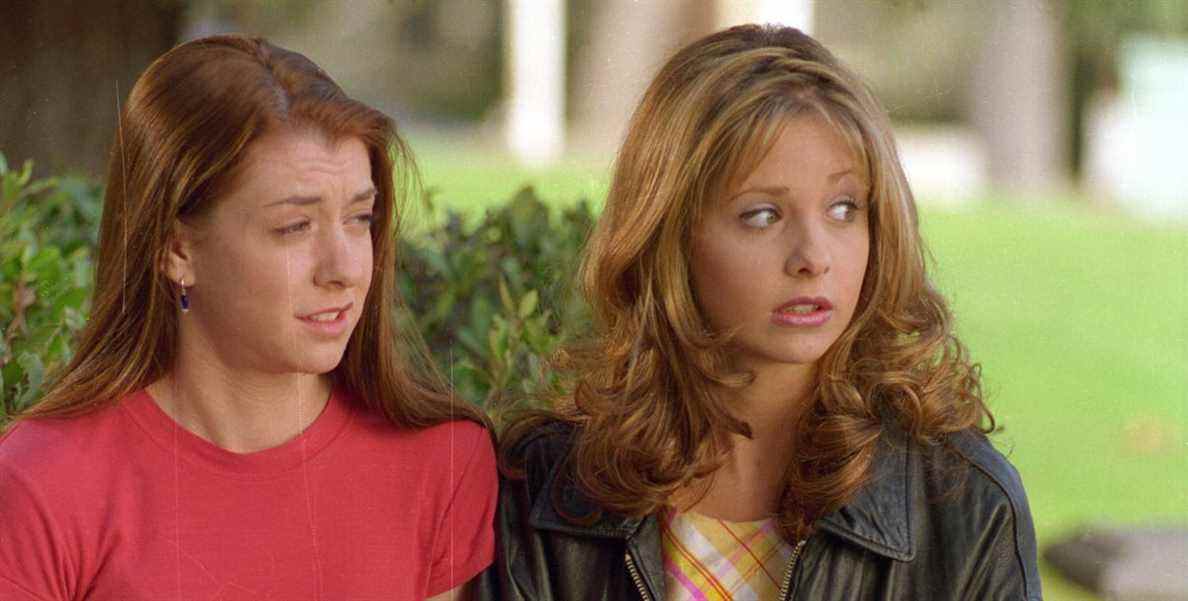 Sarah Michelle Gellar de Buffy dit qu'elle a été opposée à Alyson Hannigan sur le plateau

