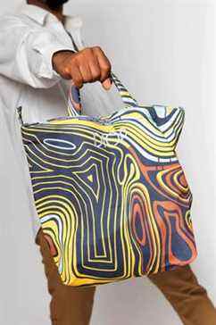 Sac fourre-tout en toile Diop The Soly