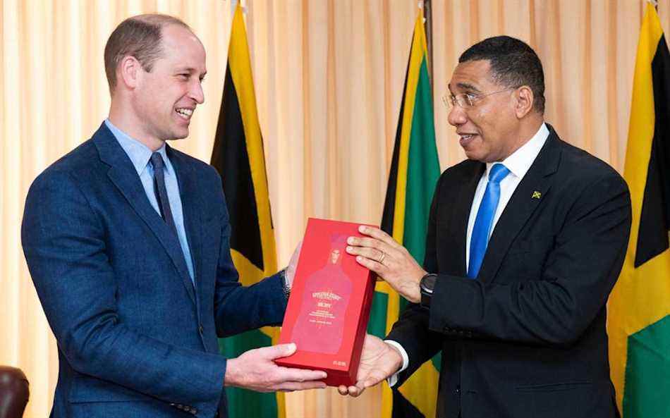 Andrew Holness a fait part au duc et à la duchesse de Cambridge de son ambition pour un 