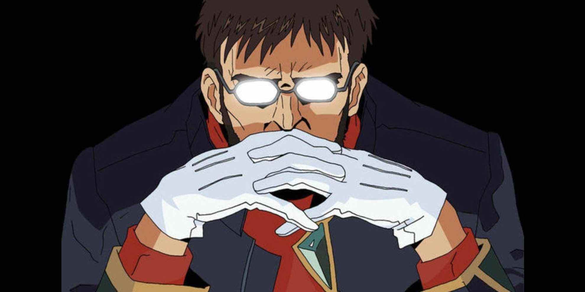 gendo ikari dans neon genesis evangelion