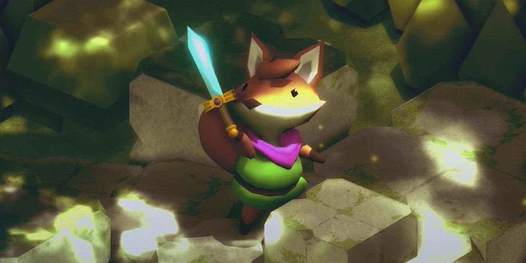 tunic fox with sword feature