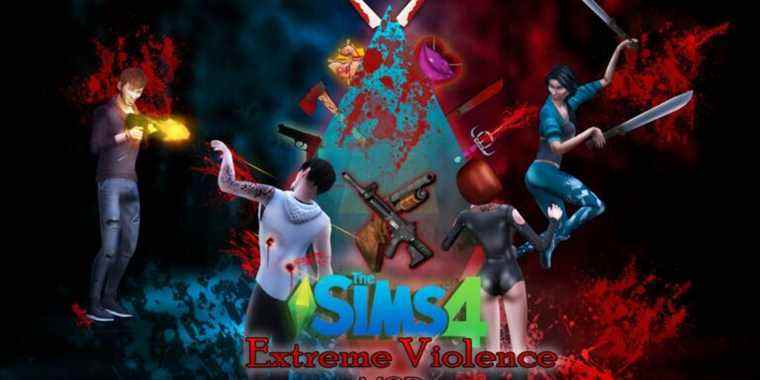 The Sims 4 Extreme Violence Mod How To Install Feature Image