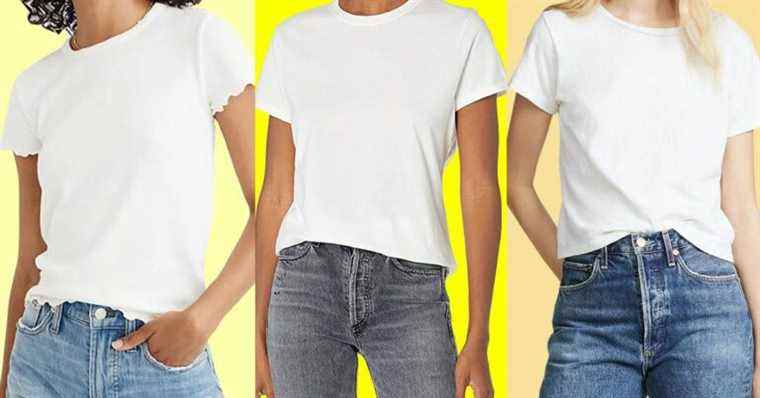 Les 11 meilleurs t-shirts blancs pour femmes
