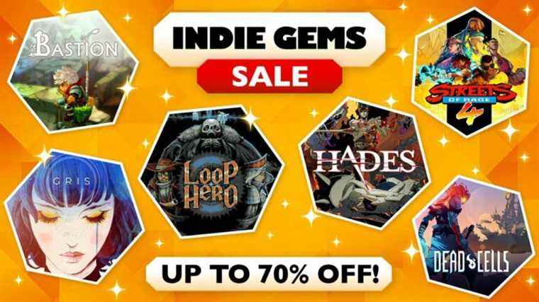 La vente de l'eShop Indie Gems Switch de Nintendo se termine bientôt, jusqu'à 70 % de réduction (Europe)
