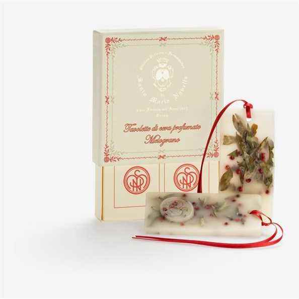 Tablettes de cire parfumée Santa Maria Novella Melograno