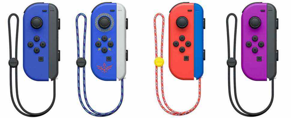 Chaque couleur Nintendo Switch Joy-Con publiée jusqu'à présent