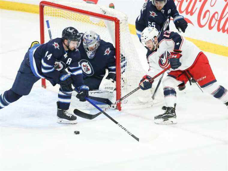 Les Jets s’échappent avec une victoire sur Laine, Jackets