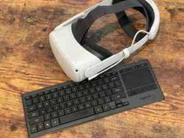 clavier oculus-quest