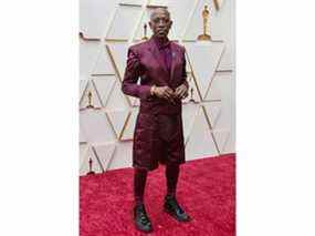 Wesley Snipes pose sur le tapis rouge lors des arrivées des Oscars à la 94e cérémonie des Oscars à Hollywood, Los Angeles, Californie, le 27 mars 2022.