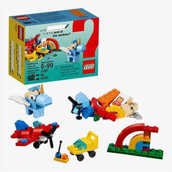 Kit de construction amusant arc-en-ciel Lego Classic