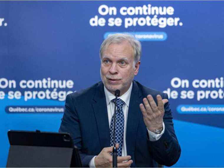 Le Québec n’est pas encore dans la sixième vague, insiste Boileau alors que les cas de COVID augmentent