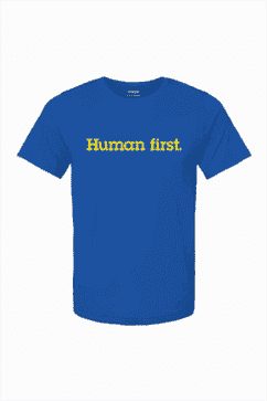 T-shirt Prinkshop Human First
