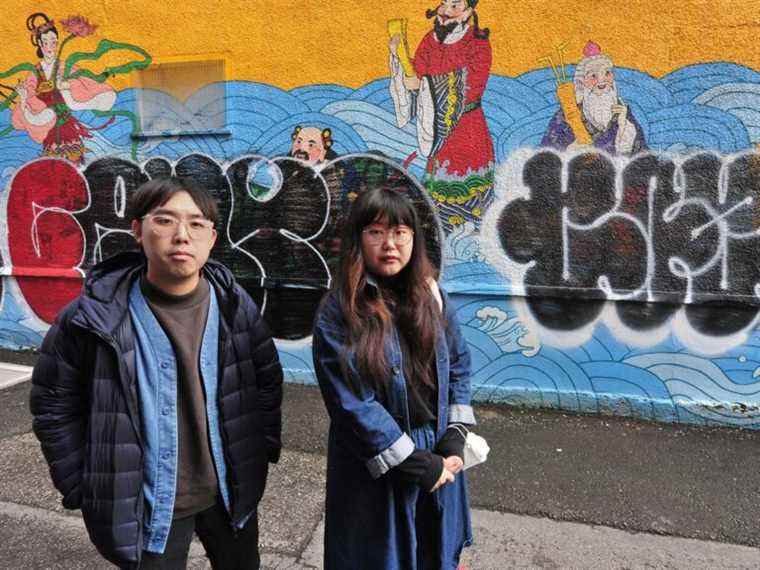 Des artistes et des propriétaires d’entreprise choqués et en colère après la dégradation d’une peinture murale dans le quartier chinois de Vancouver