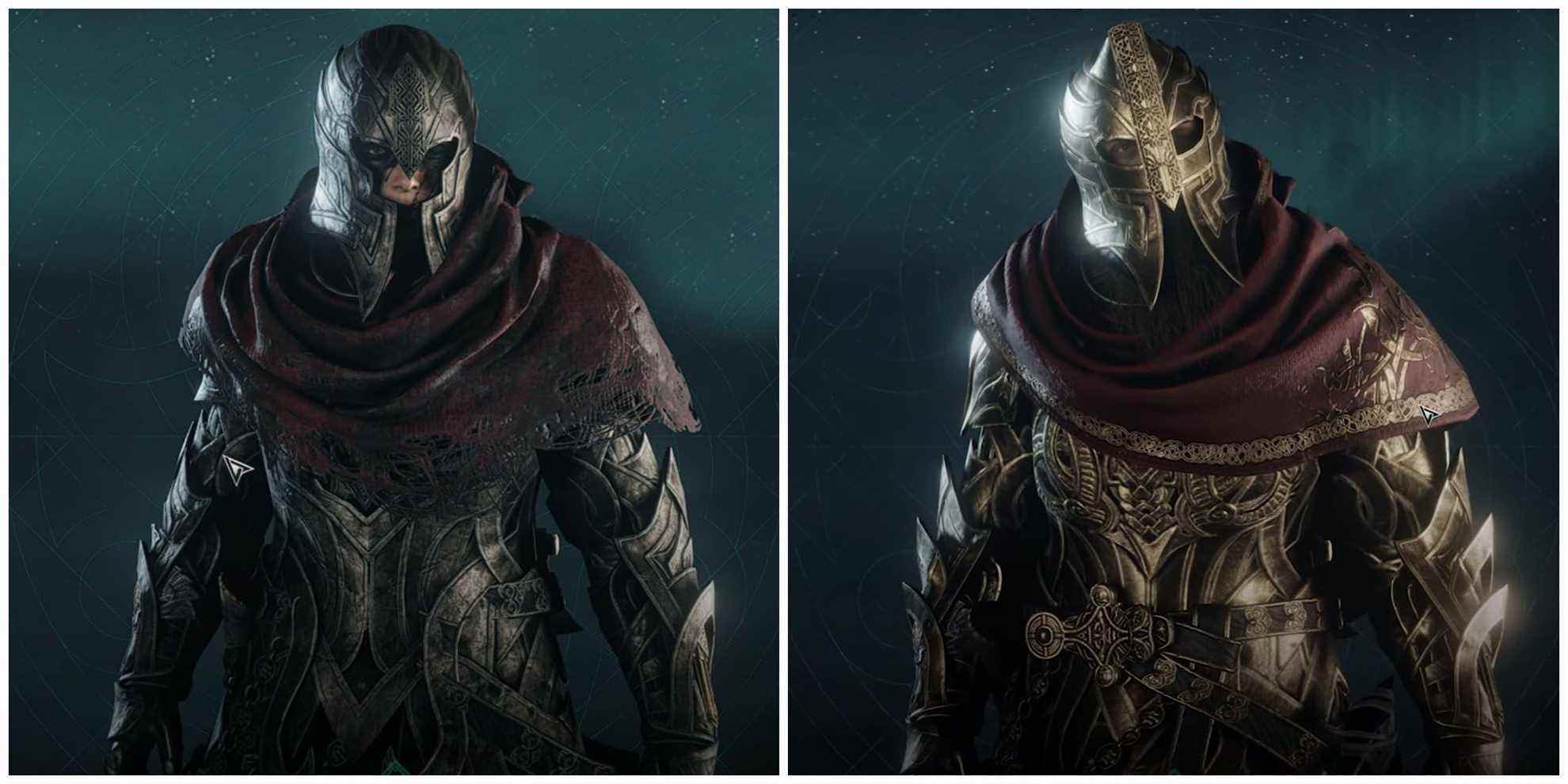 Cursed and Blessed variations of Hreidmar's Armor in AC Valhalla Dawn of Ragnarok