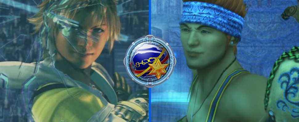 Tidus and Wakka from Final Fantasy X