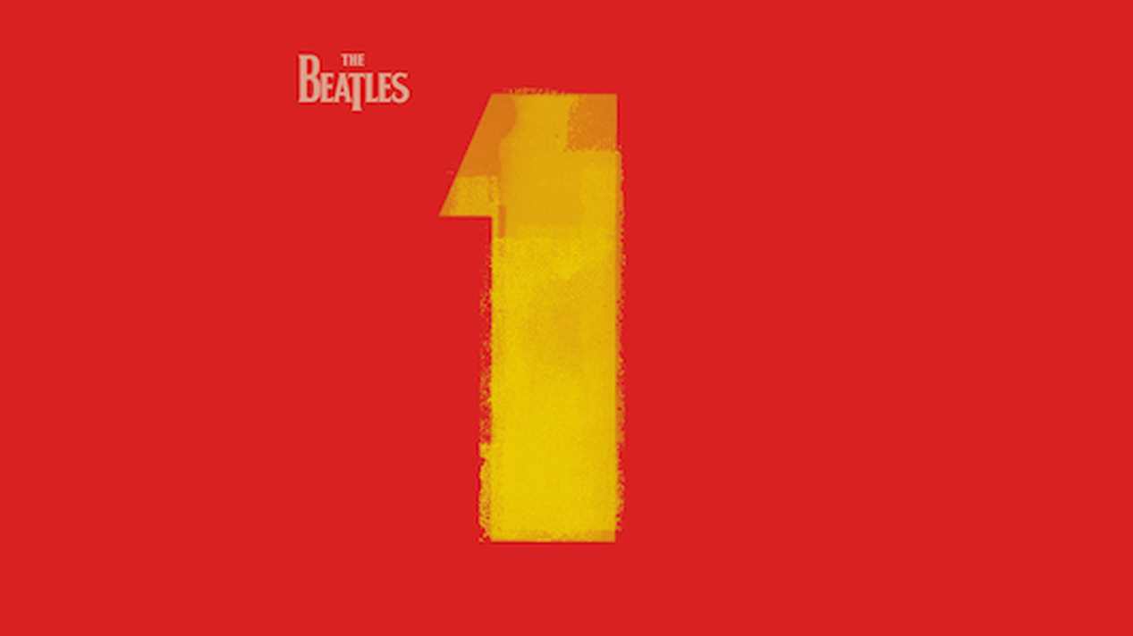 la pochette de l'album beatles 1