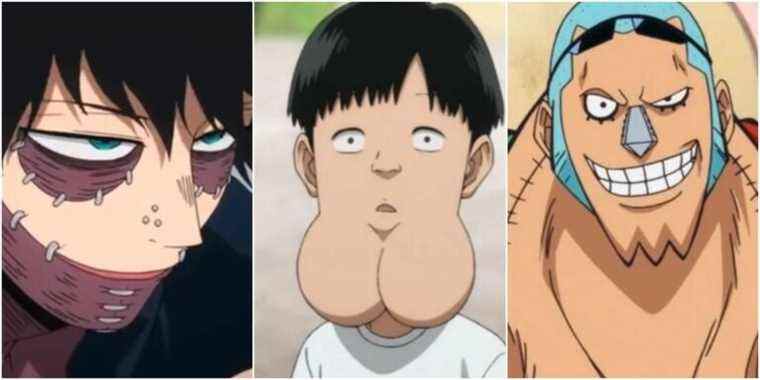 Dabi My Hero Academia The Ball-Chinned Kid Agoni's Grandson One Punch Man Franky One Piece