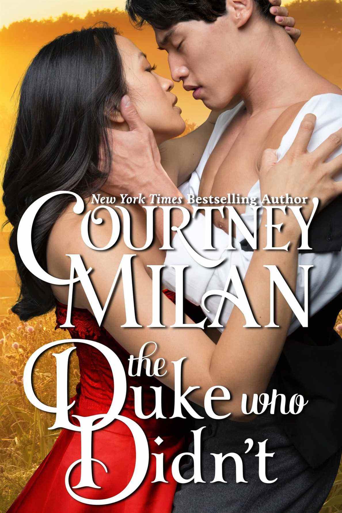 Couverture de The Duke Who Didn't, représentant un homme et une femme dans une étreinte.